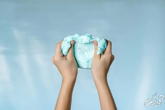 اسلایم برای رفع استرس استفاده از اسلایم